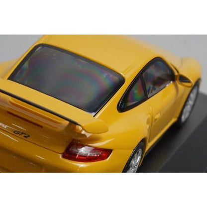1:43 MINICHAMPS 400066300 Porsche 911 GT2 2007 Yellow model car