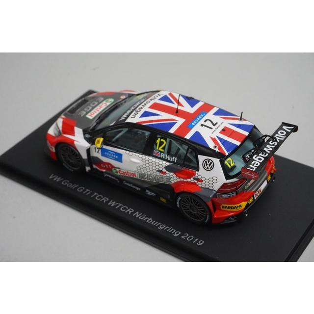 1:43 Spark S8950 VW Golf GTi TCR WTCR Nurburgring 2019 #12 R.Huff model car