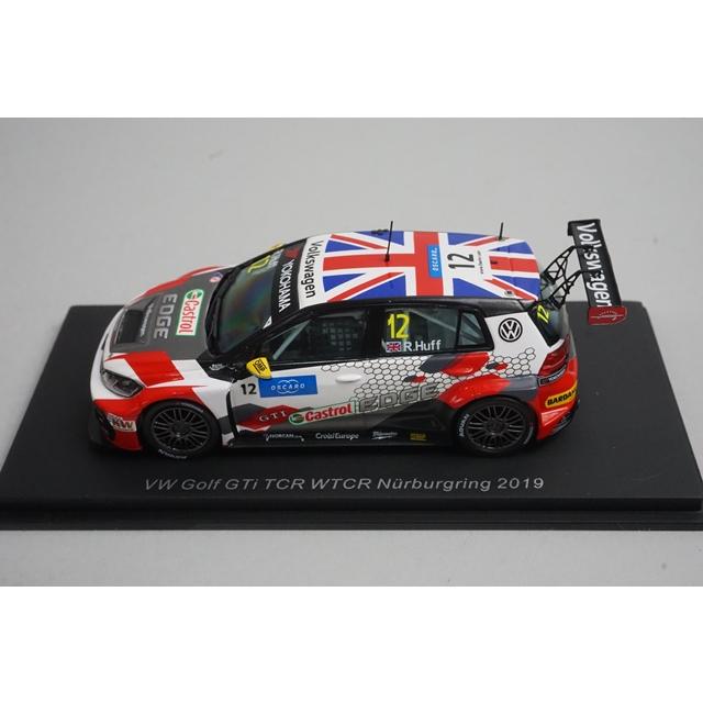 1:43 Spark S8950 VW Golf GTi TCR WTCR Nurburgring 2019 #12 R.Huff model car