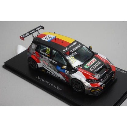 1:43 Spark S8953 VW Golf GTi TCR WTCR Nurburgring Race 3 2019 #33 B. Leuchter model car