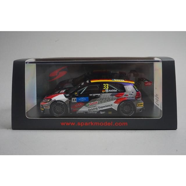 1:43 Spark S8953 VW Golf GTi TCR WTCR Nurburgring Race 3 2019 #33 B. Leuchter model car