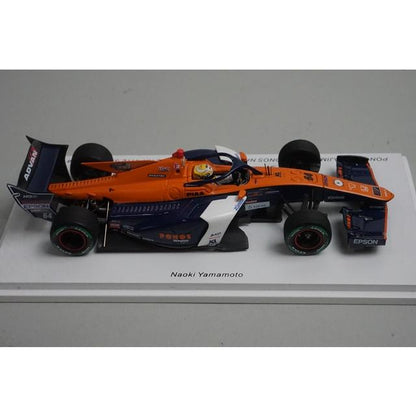 1:43 Spark SFJ042 PONOS NAKAJIMA SF23 Racing M-TEC HR417E Super Formula 2024 #64 model car