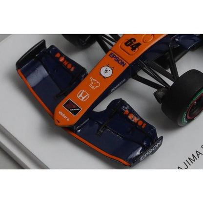 1:43 Spark SFJ042 PONOS NAKAJIMA SF23 Racing M-TEC HR417E Super Formula 2024 #64 model car