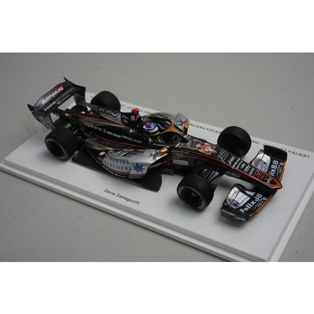 1:43 Spark SFJ037 VERTEX Celmo Inging SF23 TRD 01F Super Formula 2024 #38 model car