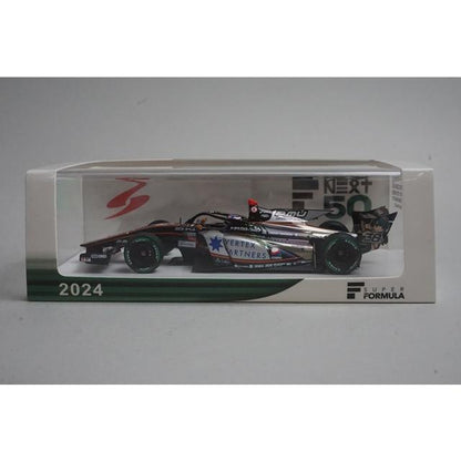 1:43 Spark SFJ037 VERTEX Celmo Inging SF23 TRD 01F Super Formula 2024 #38 model car