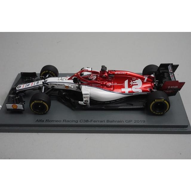1:43 Spark SPK-ES-1905 Alfa Romeo Racing C38 Ferrari Bahrain GP 2019 #7 model car