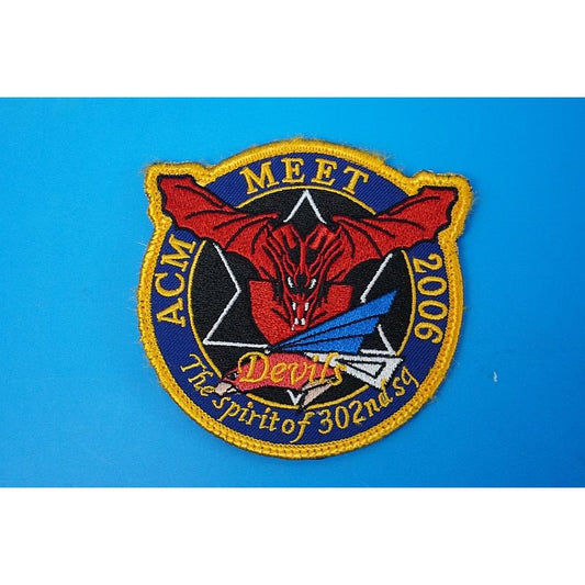 Patch JASDF ACM MEET 2006 Devils with hook and loop