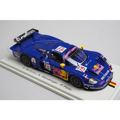 1:43 Spark 100SPA19 Maserati MC12 GT1 JMB Racing 24H Spa 2nd 2005 #15 model car