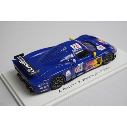 1:43 Spark 100SPA19 Maserati MC12 GT1 JMB Racing 24H Spa 2nd 2005 #15 model car