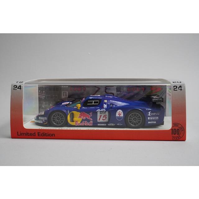 1:43 Spark 100SPA19 Maserati MC12 GT1 JMB Racing 24H Spa 2nd 2005 #15 model car