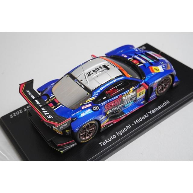 1:43 Spark SGT041 Subaru BRZ R&D SPORT GT300 Super GT 2022 #61 model car