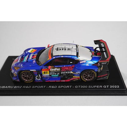 1:43 Spark SGT041 Subaru BRZ R&D SPORT GT300 Super GT 2022 #61 model car