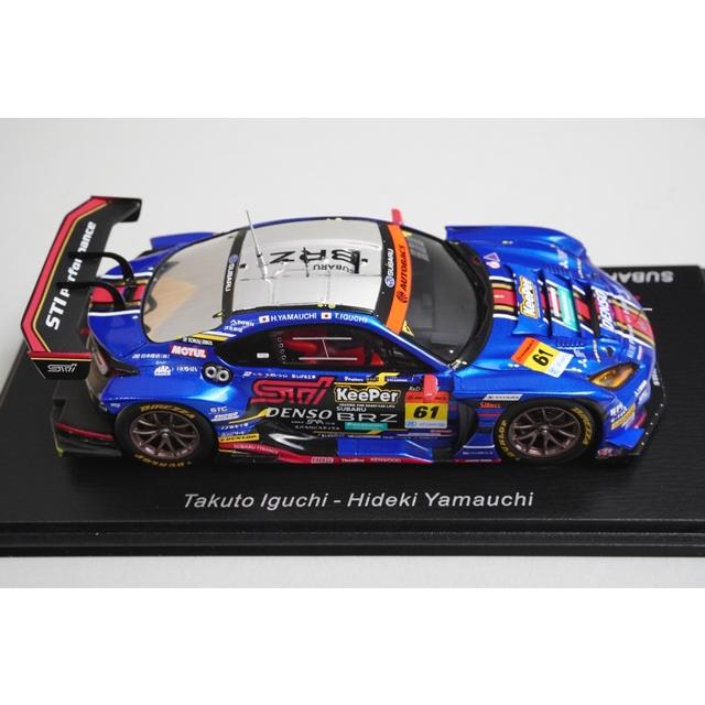 1:43 Spark SGT041 Subaru BRZ R&D SPORT GT300 Super GT 2022 #61 model car