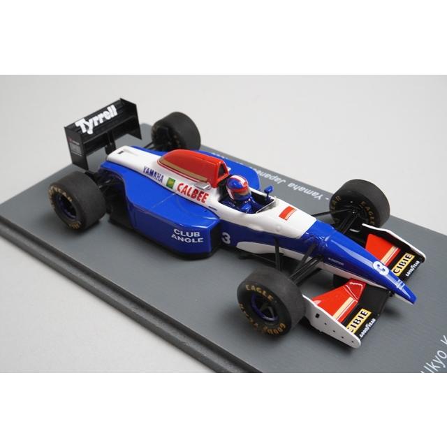 1:43 Spark SCS161 Suzuka Circuit Tyrrell 021 Yamaha Japanese GP 1993 #3 model car