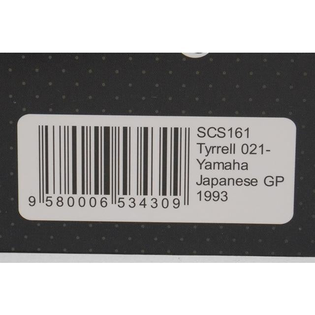 1:43 Spark SCS161 Suzuka Circuit Tyrrell 021 Yamaha Japanese GP 1993 #3 model car