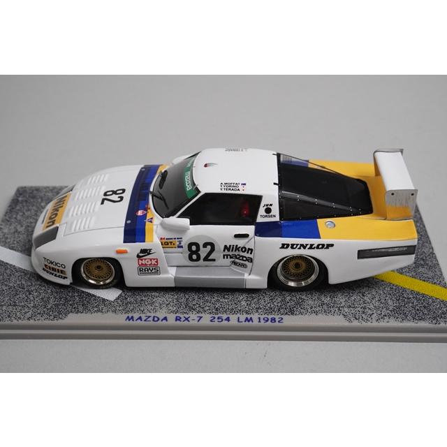 1:43 Spark MC8207 Mazda RX-7 254 Le Mans 1982 #82 model car