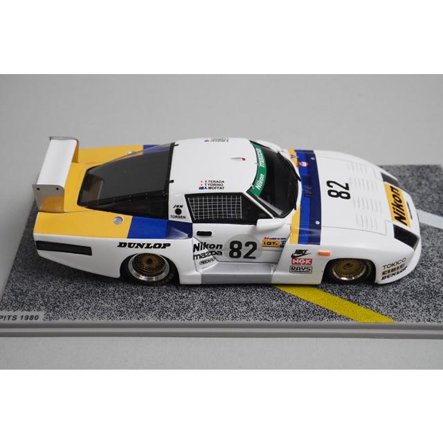 1:43 Spark MC8207 Mazda RX-7 254 Le Mans 1982 #82 model car