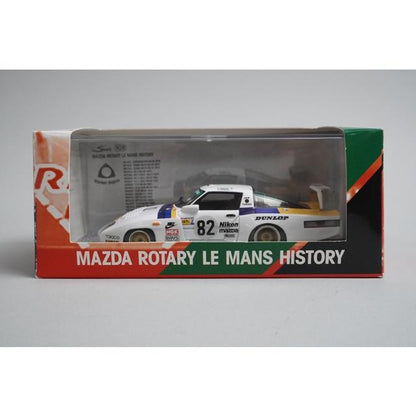 1:43 Spark MC8207 Mazda RX-7 254 Le Mans 1982 #82 model car