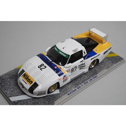 1:43 Spark MC8207 Mazda RX-7 254 Le Mans 1982 #82 model car
