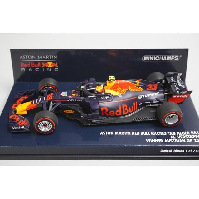 1:43 MINICHAMPS 410180933 Aston Martin Red Bull Racing TAG Heuer RB14 #33 model car