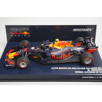 1:43 MINICHAMPS 410180933 Aston Martin Red Bull Racing TAG Heuer RB14 #33 model car