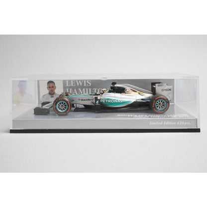 1:43 MINICHAMPS 410150344 Mercedes AMG Petronas F1 Team W06 Hybrid 2015 #44 model car