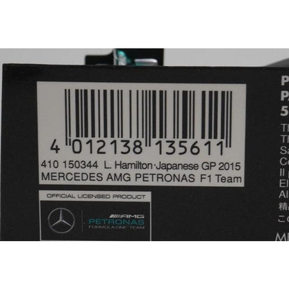 1:43 MINICHAMPS 410150344 Mercedes AMG Petronas F1 Team W06 Hybrid 2015 #44 model car