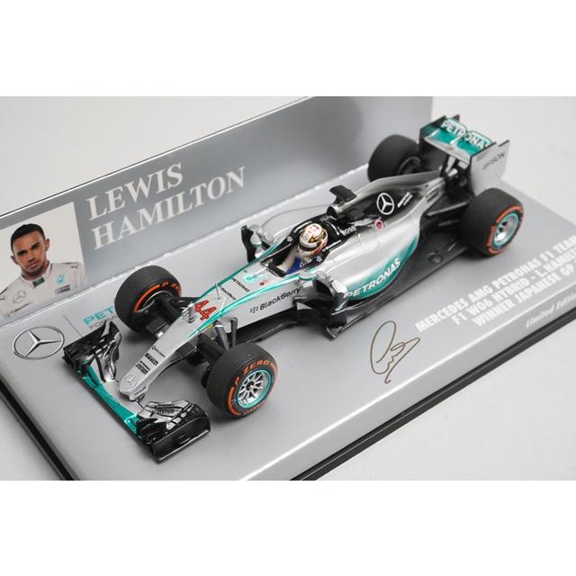 1:43 MINICHAMPS 410150344 Mercedes AMG Petronas F1 Team W06 Hybrid 2015 #44 model car
