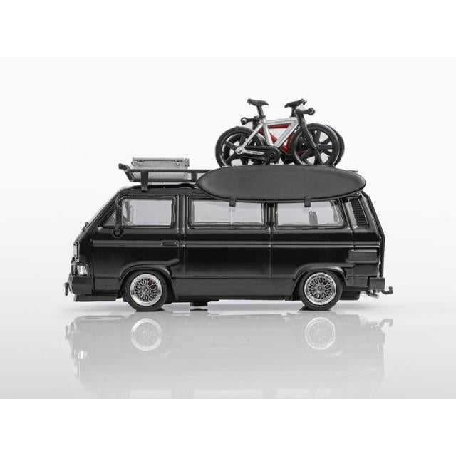 BSC & MORTAL 1:64 Volkswagen VW T3 Lowside BBS Wheel 2025 HEC Exclusive Black
