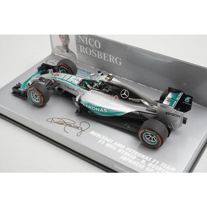 1:43 MINICHAMPS 410150206 Mercedes AMG Petronas F1 Team W06 Hybrid 2015 #6 model car