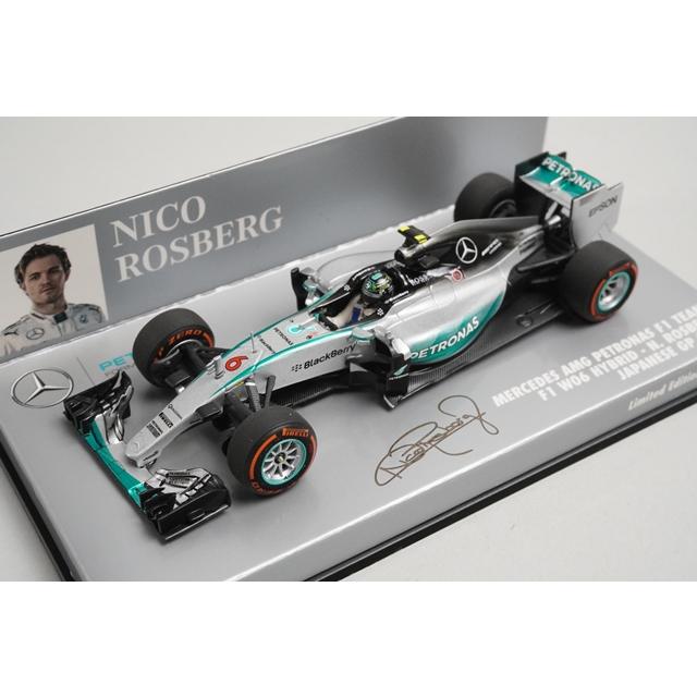 1:43 MINICHAMPS 410150206 Mercedes AMG Petronas F1 Team W06 Hybrid 2015 #6 model car