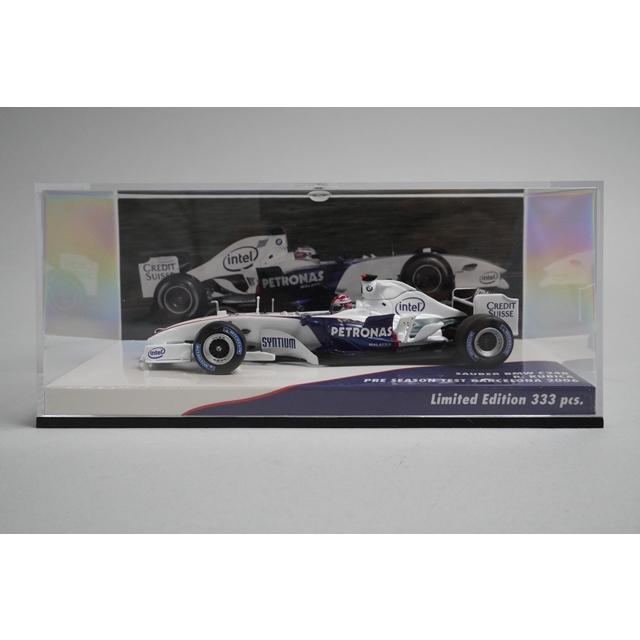 1:43 MINICHAMPS 403060901 ck-modelcars Sauber BMW C24B Preseason Barcelona 2006 #38 R. Kubica