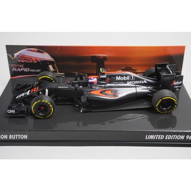 1:43 MINICHAMPS 533317739 MIKILEE McLaren Honda MP4-31 2016 #22 J.Button model car
