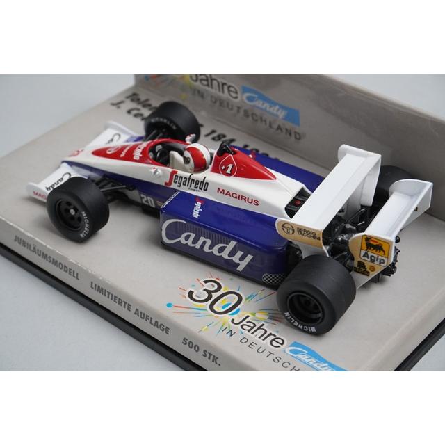 1:43 MINICHAMPS Toleman TG184 1984 #20 J. Cecotto Not for sale Candy Promo model car