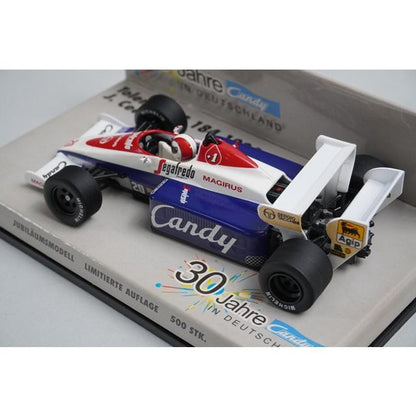 1:43 MINICHAMPS Toleman TG184 1984 #20 J. Cecotto Not for sale Candy Promo model car