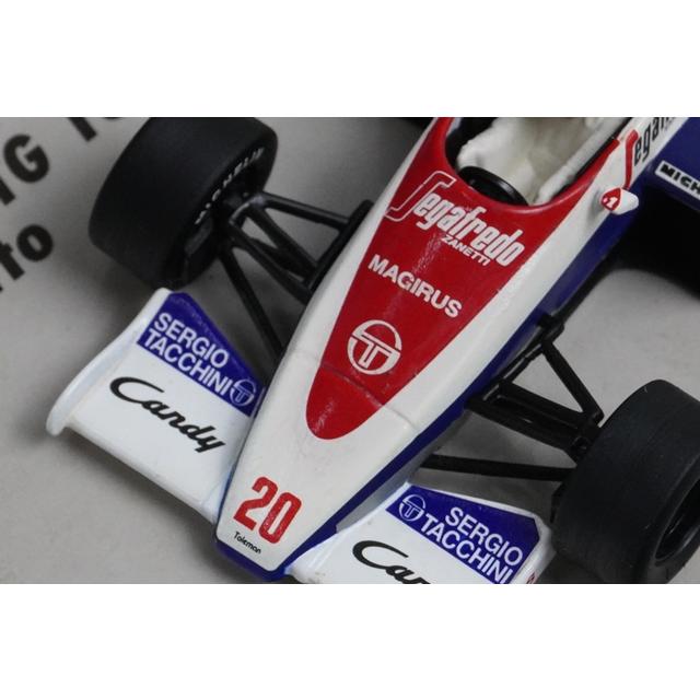 1:43 MINICHAMPS Toleman TG184 1984 #20 J. Cecotto Not for sale Candy Promo model car