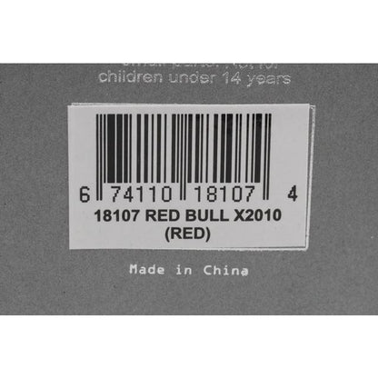 1:18 AUTOart 18107 Red Bull X2010 Red model car