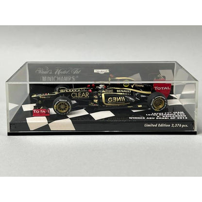 1:43 MINICHAMPS 410120209 Lotus F1 Team Renault E20 Abu Dhabi GP 2012 #9 model car