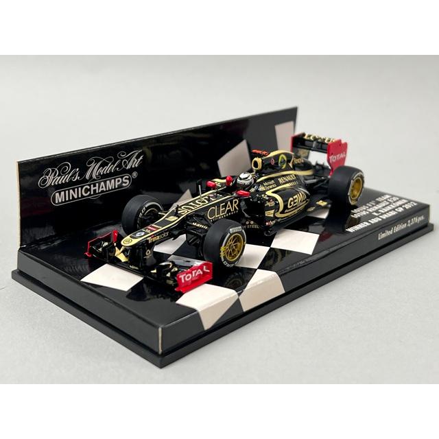 1:43 MINICHAMPS 410120209 Lotus F1 Team Renault E20 Abu Dhabi GP 2012 #9 model car