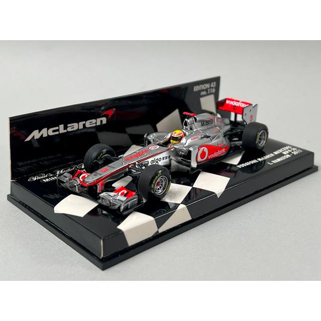 1:43 MINICHAMPS 530114303 Vodafone McLaren Mercedes MP4-26 2011 #3 L.Hamilton