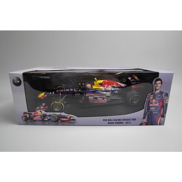 1:18 MINICHAMPS 110120002 Red Bull Racing Renault RB8 2012 #2 M.Weber model car