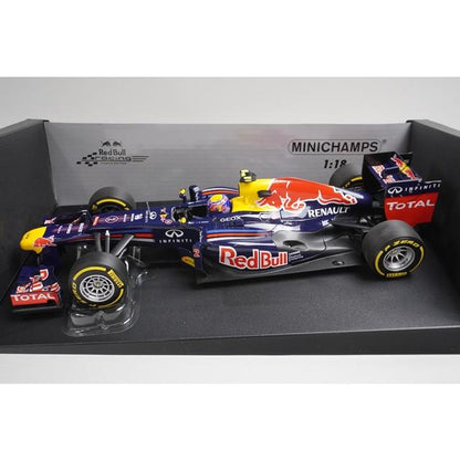 1:18 MINICHAMPS 110120002 Red Bull Racing Renault RB8 2012 #2 M.Weber model car