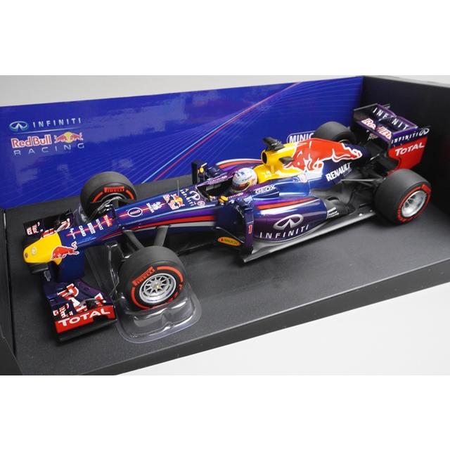 1:18 MINICHAMPS 110130101 Infiniti Red Bull Racing RB9 Brazilian GP 2013 #1 model car