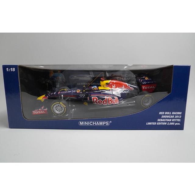 1:18 MINICHAMPS 113120171 Red Bull Racing Show Car 2012 #1 S.Vettel model car
