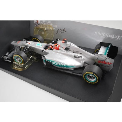 1:18 MINICHAMPS 110120077 Mercedes-AMG Petronas F1 Team Show Car 2012 #7 model car