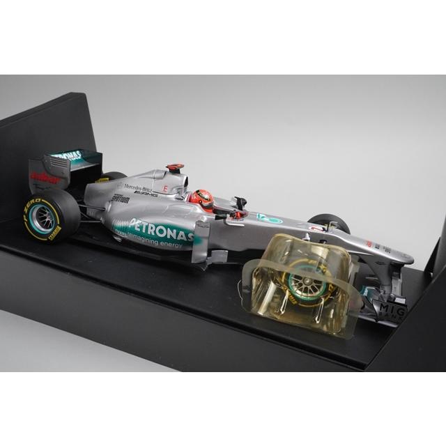 1:18 MINICHAMPS 110120077 Mercedes-AMG Petronas F1 Team Show Car 2012 #7 model car
