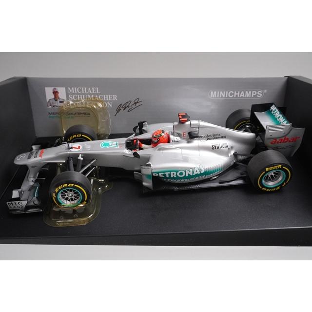 1:18 MINICHAMPS 110120077 Mercedes-AMG Petronas F1 Team Show Car 2012 #7 model car