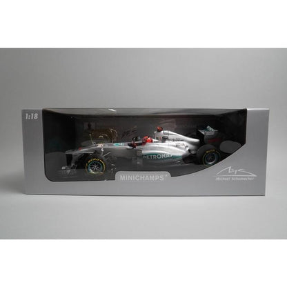 1:18 MINICHAMPS 110120077 Mercedes-AMG Petronas F1 Team Show Car 2012 #7 model car