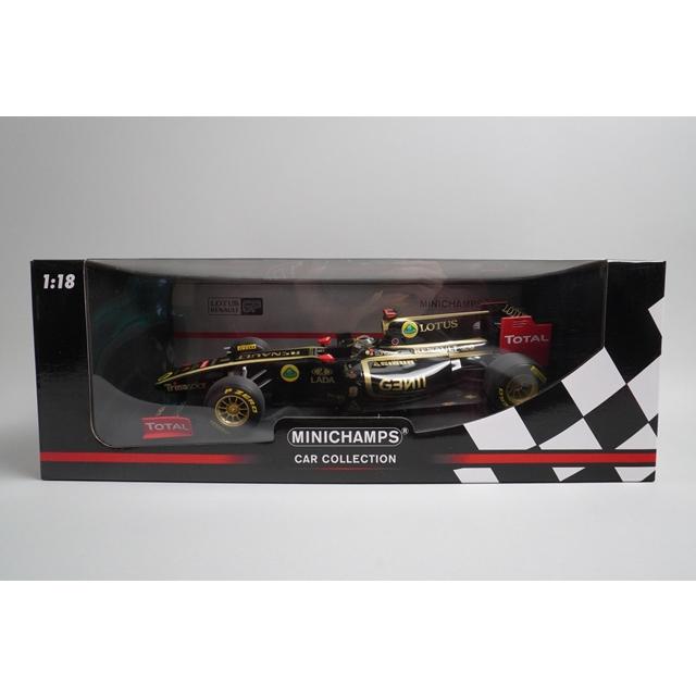 1:18 MINICHAMPS 150110079 Lotus Renault GP Show Car 2011 #9 N. Heidfeld model car