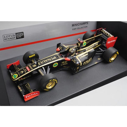 1:18 MINICHAMPS 150110079 Lotus Renault GP Show Car 2011 #9 N. Heidfeld model car